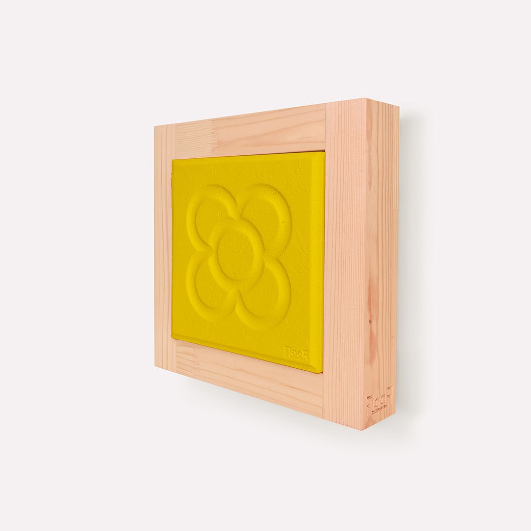 cuadros diseño flor de barcelona