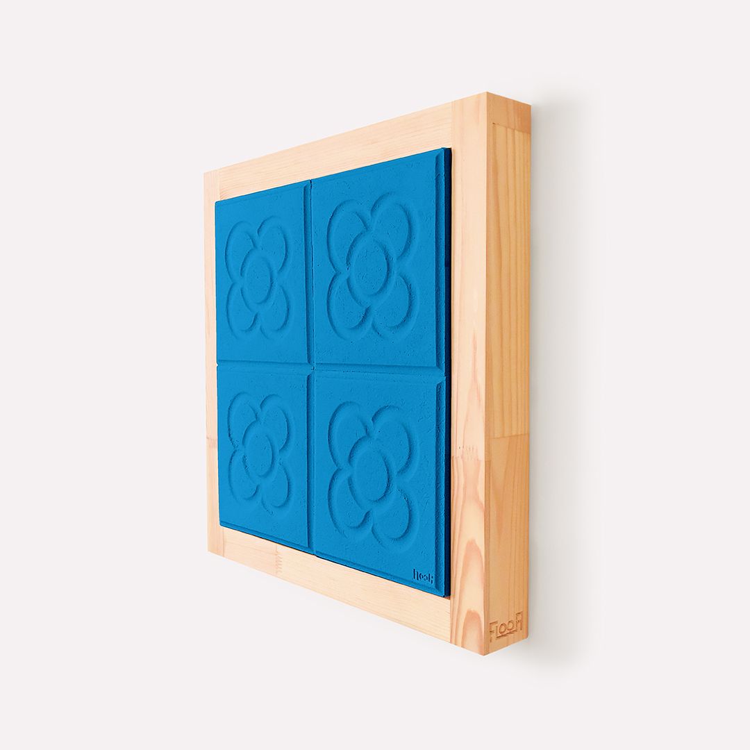 cuadros diseño azules