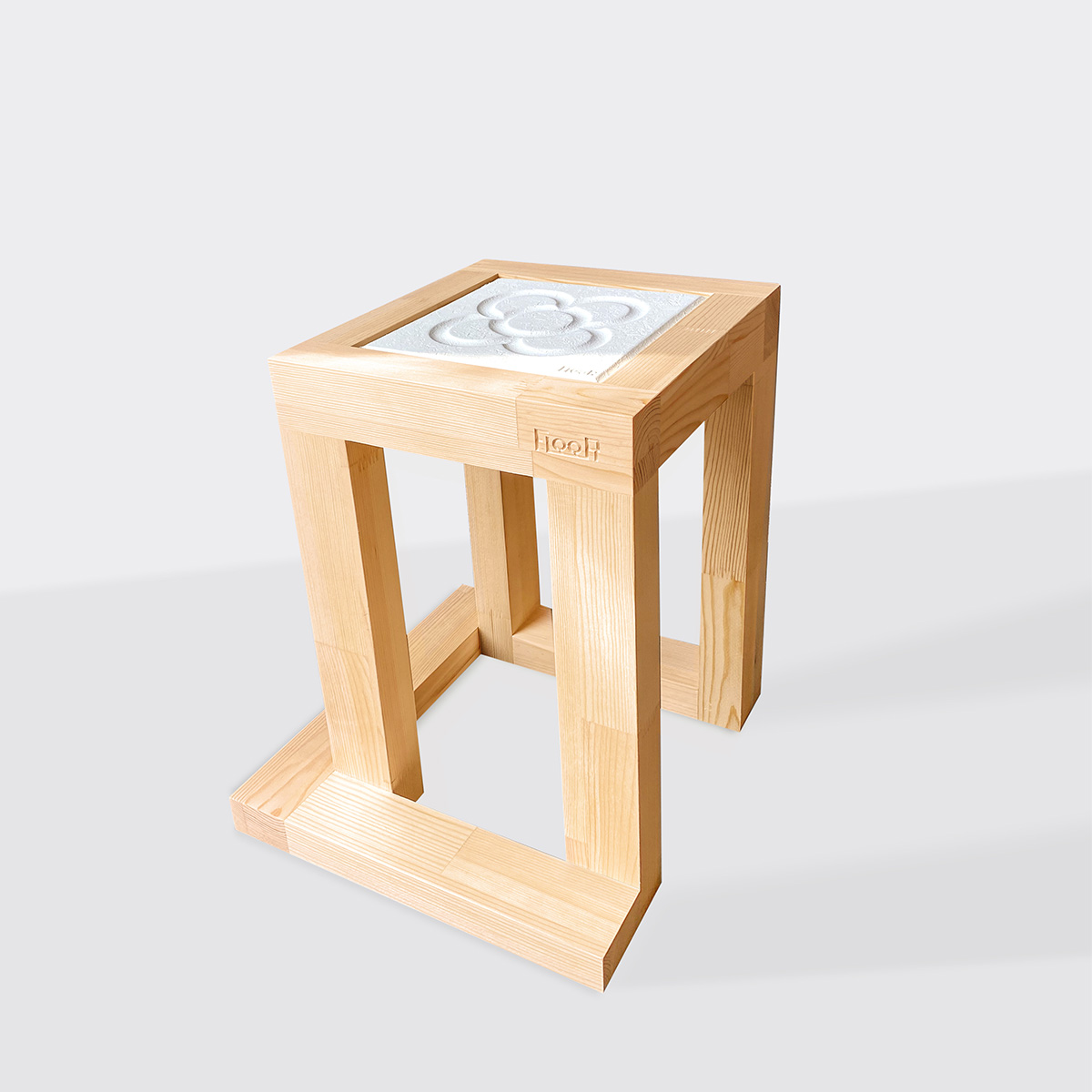 taburetes de diseño Barcelona blancos