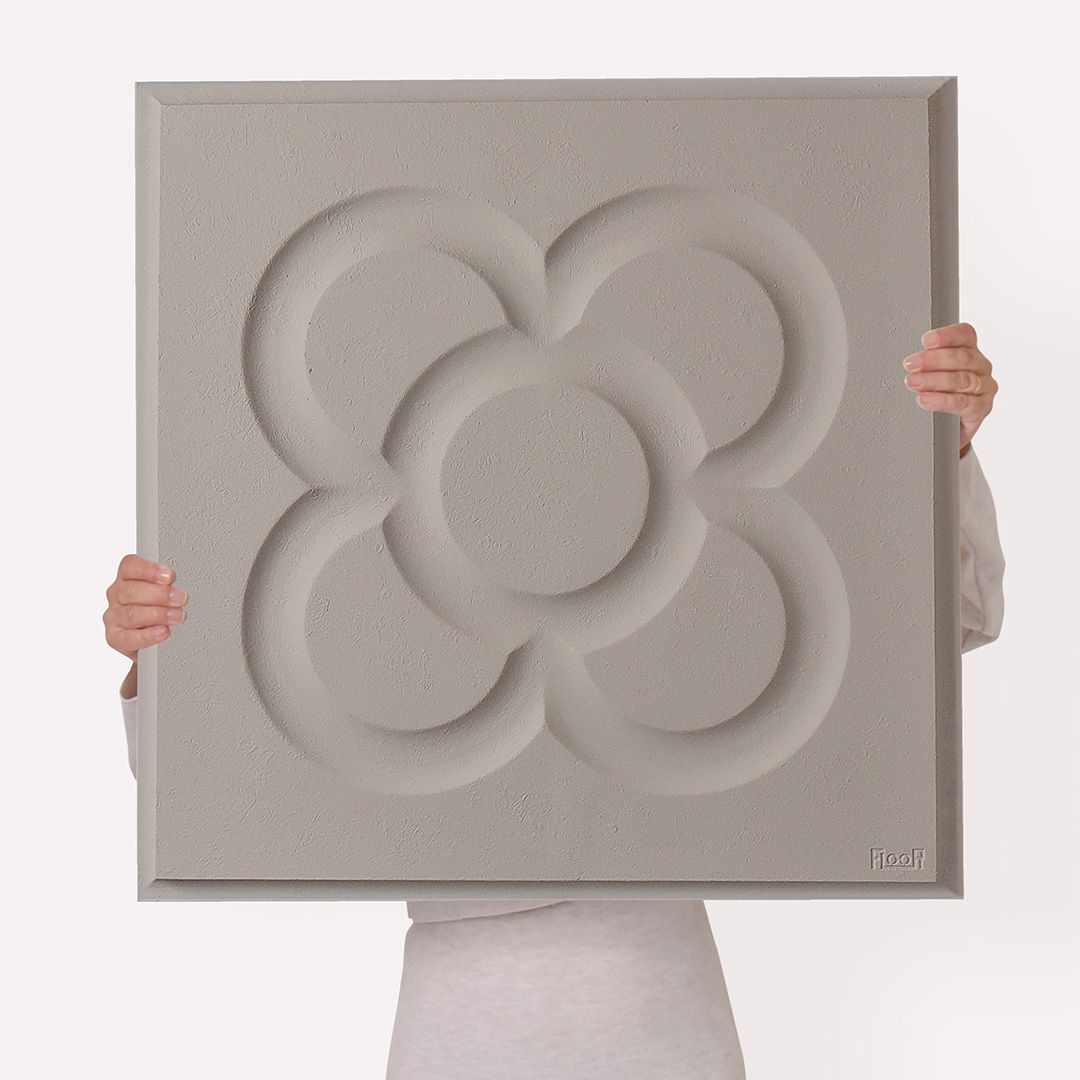 comprar baldosa panot grande flor de Barcelona diseño interior