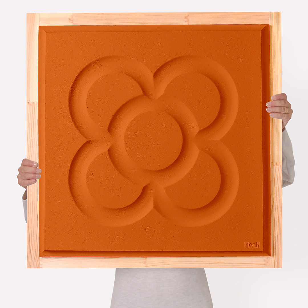 comprar cuadro grande flor de Barcelona modernista