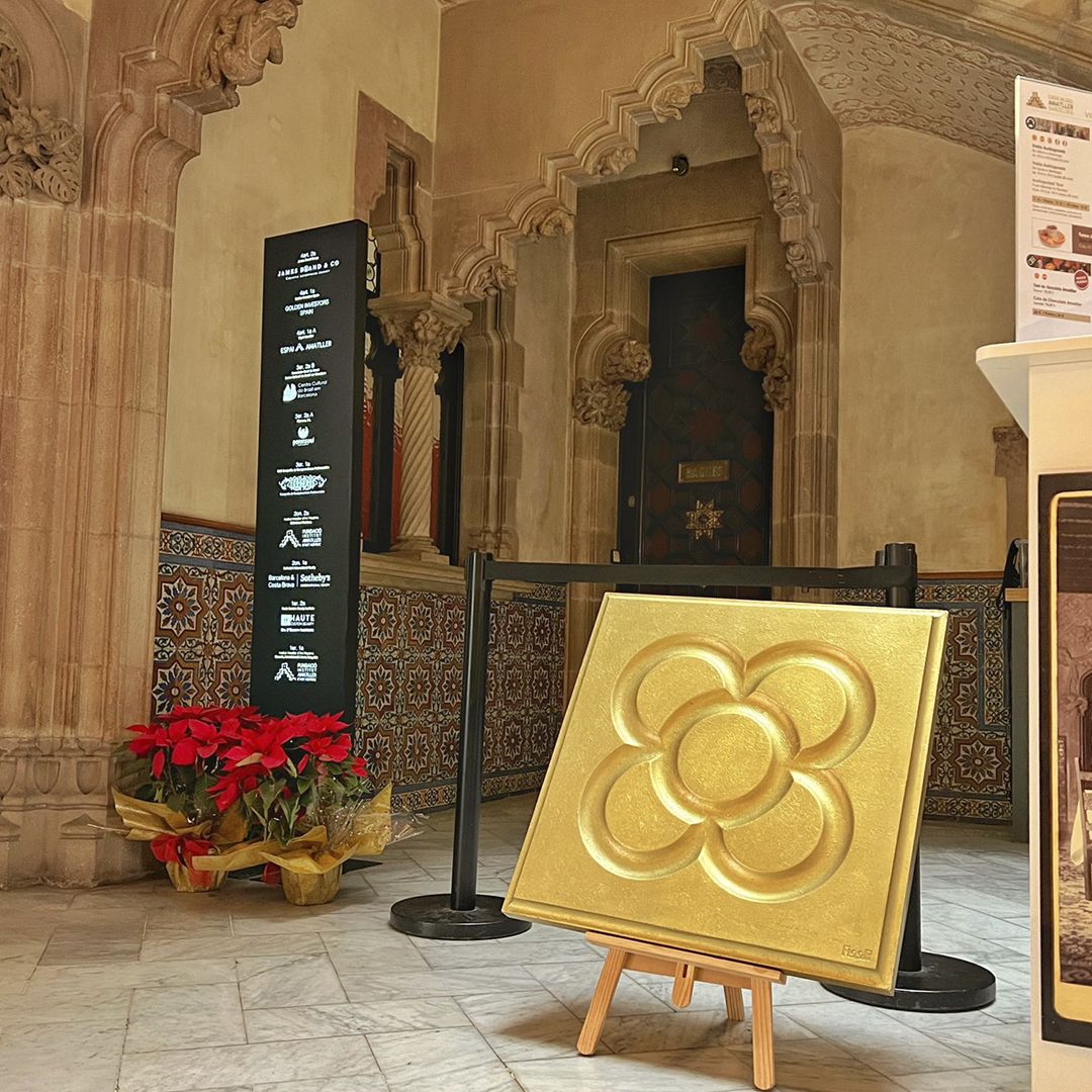 suelo Barcelona Casa amatller panor oro de Barcelona Floor